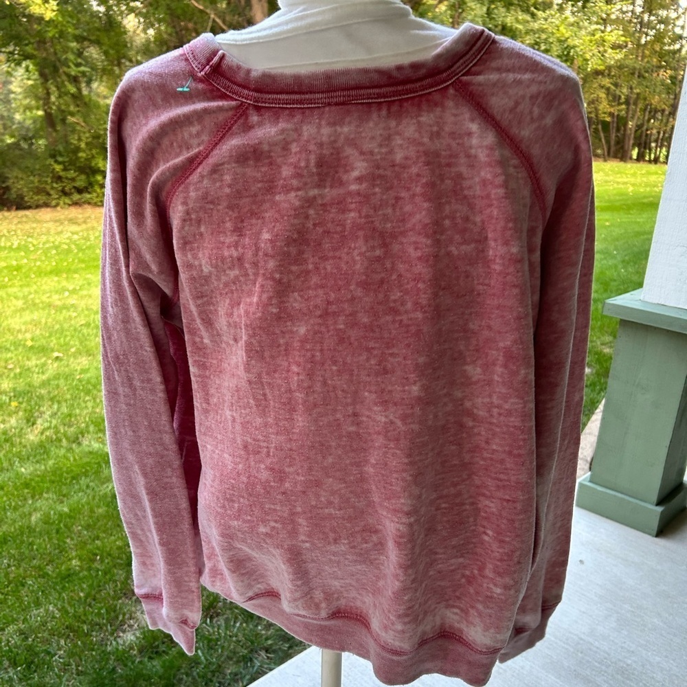 Disney Mickey Mouse Pink /White sweatshirt - Picture 6 of 7